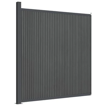 Tvoros segmentas, pilkos spalvos, 173x186cm, WPC CFE3667496