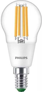 Philips LED Krone E14 827 485lm 2,3W skaidrus