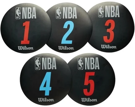 Žymeklis Wilson NBA DRV Training WTBA9001NBA, 22.8 cm, 5 vnt.