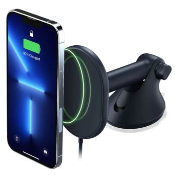 Automobilinis iPhone laikiklis iOttie Velox MagSafe Magnetic Wireless Dash - Windshield Mount