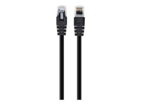 GEMBIRD CAT5e UTP Patch cord black 10m | PP12-10M/BK