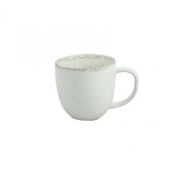 Puodelis Domoletti Sesam Dots, balta, 0.31 l