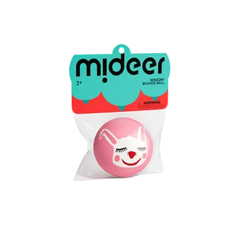 Mideer sensorinis kamuoliukas pink bunny