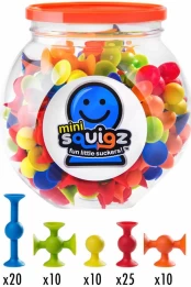 FAT BRAINS mini lipšniukai Squigz, FA107-1 kaina