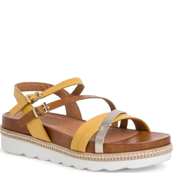 Basutės moterims, Geltona, SANDALS