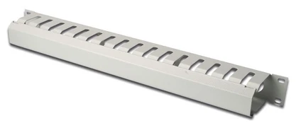 DIGITUS Rangierpanel 1HE Abnehmbare Rückblende grau