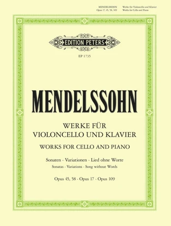 Works for Cello and Piano