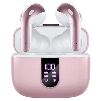 Bluetooth ausinės TWS, LED ekranas