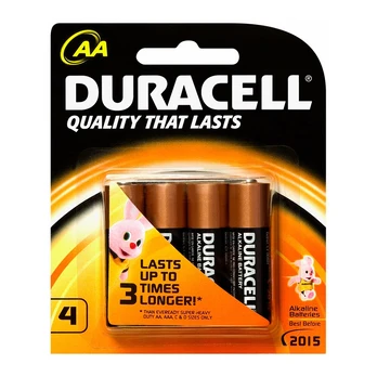 Elementai DURACELL LR6 (AA) 4 pak.