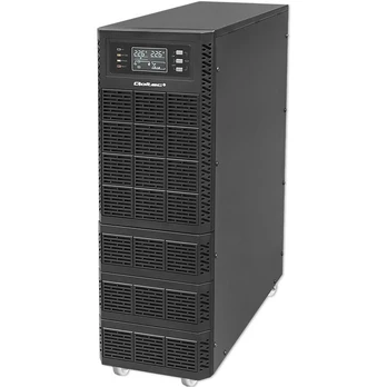 Qoltec Maitinimo šaltinis awaryjny UPS 6kVA | 6000W | Power Factor 1.0 | LCD | EPO| USB | On line