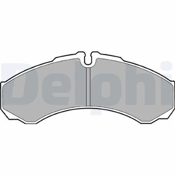 DELPHI LP1616 Brake pad set