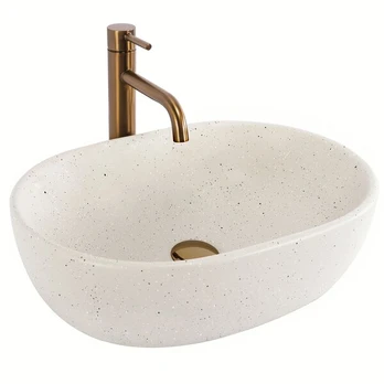 Pastatomas praustuvas REA AMELIA SANDY 48x34,5x13,5