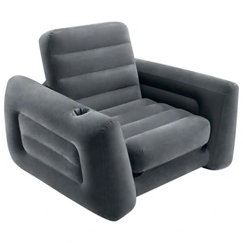 Pripučiama sofa Intex, pilka