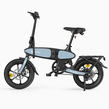 Elektrinis dviratis Dyu C2 16'', juodas