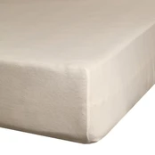 Paklodė Premium Jersey 4, smėlio sp., 200 x 220 cm, su guma kaina