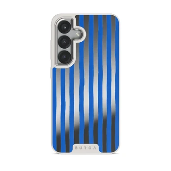 Kafenio - Samsung Galaxy S25 Case, Elite Mirror Light (Magnetic) / Silver