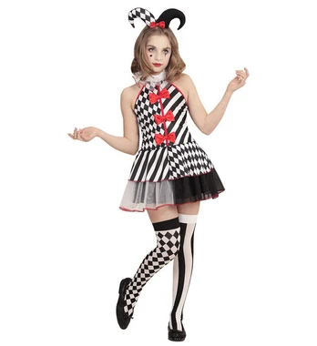 „ARLEQUIN“ (suknelė, mini skrybėlė)