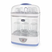 Elektrinis garų sterilizatorius Chicco 2 in 1, baltas/mėlynas kaina