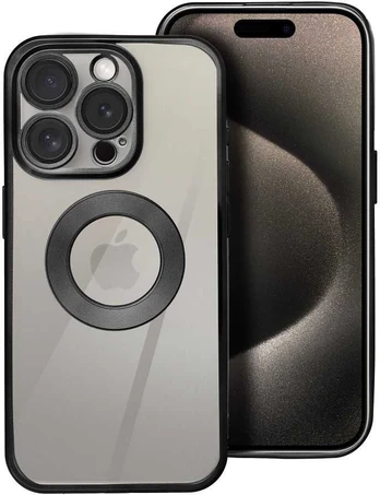 Dėklas Oem Case GLAM for IPHONE 17 Pro Max juodas