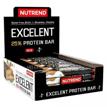NUTREND Excelent Protein Bar - 18x85g (dėžutė) Sūdyta karamelė