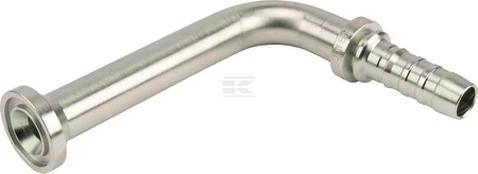 Įdėklas DN20-38.1 flanšas 90°