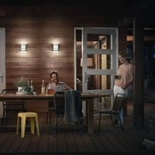 "Philips Python" LED lauko sieninis šviestuvas antracito spalvos 4 000K