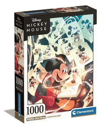Puzzles 1000 elements Compact Mickey Mouse Celebration