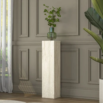 Šoninis staliukas, „Hanah Home“, travertinas, 20 x 80 x 18,2