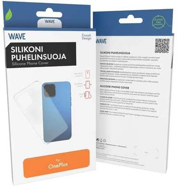 Wave Silikoni suojakori, OnePlus Nord CE5, kirkas
