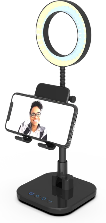 Digipower Success Phone Holder with 6" ring light