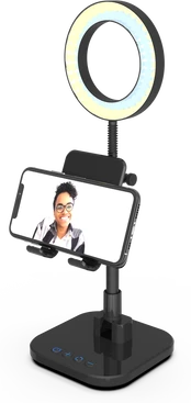Digipower Success Phone Holder with 6" ring light kaina