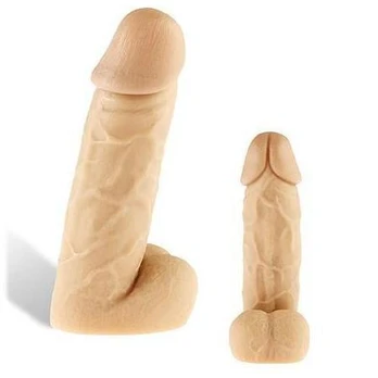 Seven creations Dildo „Penis su sėklidėmis“