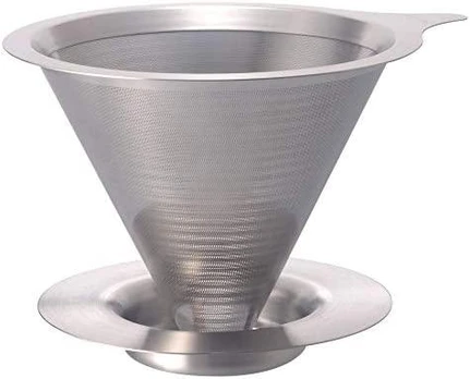Hario metalinis Drip V60-02 su pamušalu
