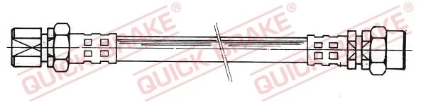 Stabdžių žarnelė QUICK BRAKE 26.001