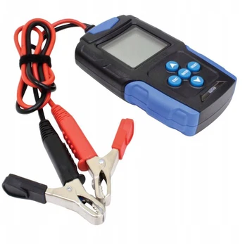 Testeris automobilio akumuliatoriams LCD 12/24V