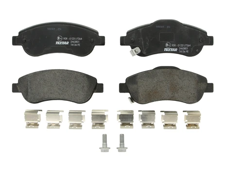 TEXTAR 2463801 Brake pad set