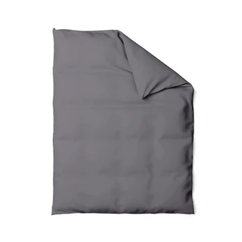 Antklodės užvalkalas Rustilė Satin, tamsiai pilka, 150 cm x 215 cm