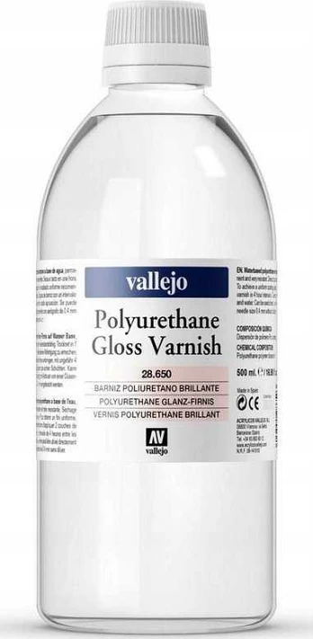 Vallejo Vallejo: Blizgus poliuretano lakas 500 ml
