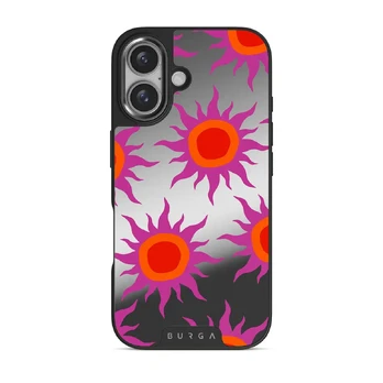 Sunset Glow - iPhone 16 Case, Elite Mirror (MagSafe) / Gunmetal