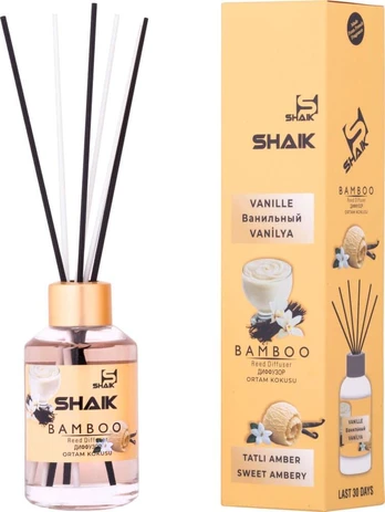 Namų kvapas su lazdelėmis SHAIK VANILĖ 115 ml.