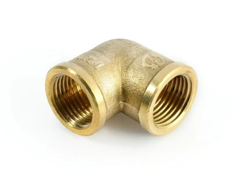 Žalvarinė alkūnė GENERAL FITTINGS, 1/4"