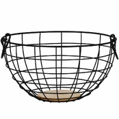 Vaisių krepšelis, metalinis krepšelis Springos KI0147 28x15 cm kaina