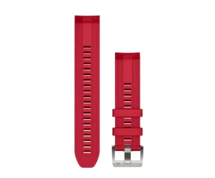 Acc, MARQ GEN2 QuickFit 22, Silicone Strap, Plasma Red