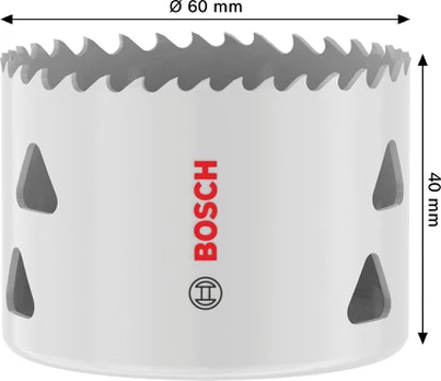 Bosch HSS-Bimet.gręž.karūna 60 mm