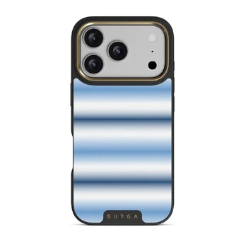 White Noise - iPhone 17 Pro Case, Elite Dark (MagSafe) / Gold