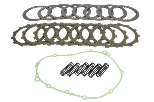 Complete clutch set (discs, separators, springs)