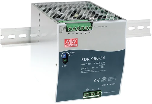 960W LED maitinimo šaltinis, 24V, IP20