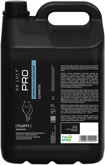 DR LUCY PRO FLUFFY SHAMPOO 5L FOR INCREASING HAIR VOLUME