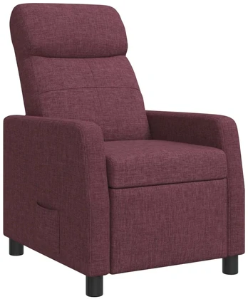Fotelis Atsilošimas Violetinė Audinys