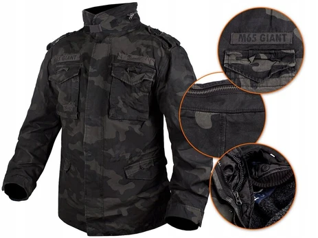 Striukė vyrams M65 Giant 3in1, DarkCamo, ruda, XXXXL